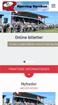 Mobile Screenshot of hjorringdyrskue.dk